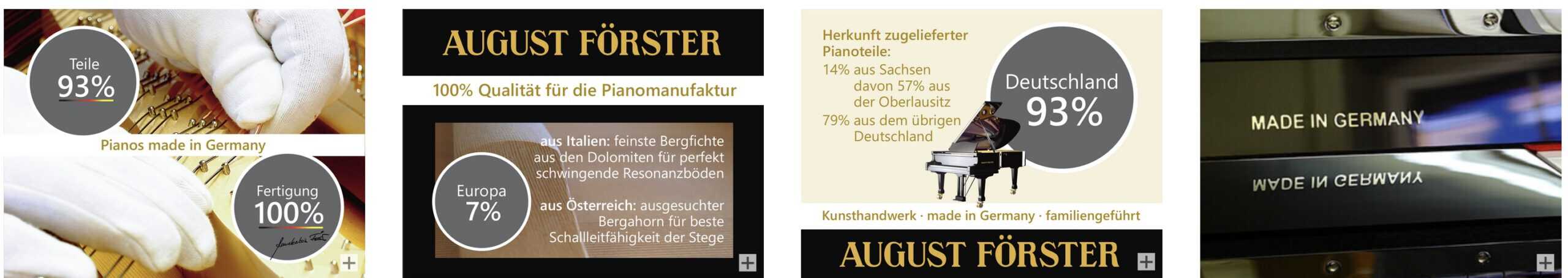 August Förster Qualität aus Deutschland
